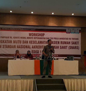 Geliat D’Health di Workshop Komisi Akreditasi Rumah Sakit dan Rumah Sakit Bhayangkara Semarang