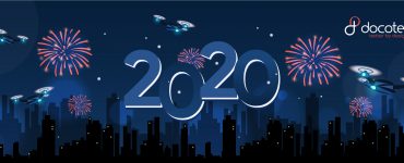 Docotel Official Blog - Kota-kota ini Pakai Drone untuk Gantikan Kembang Api di Pesta Tahun Baru 2020
